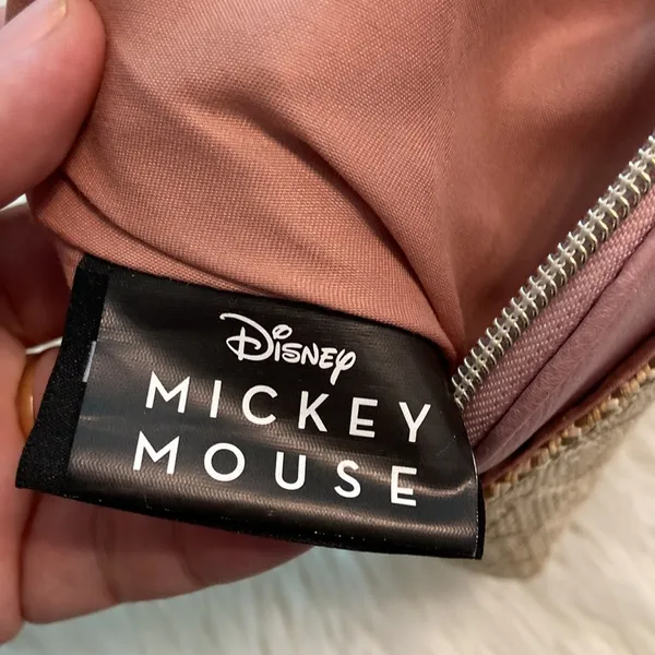 Disney Pink and Tan Crossbody Bag with Elegant Design BNWOT - Image 4