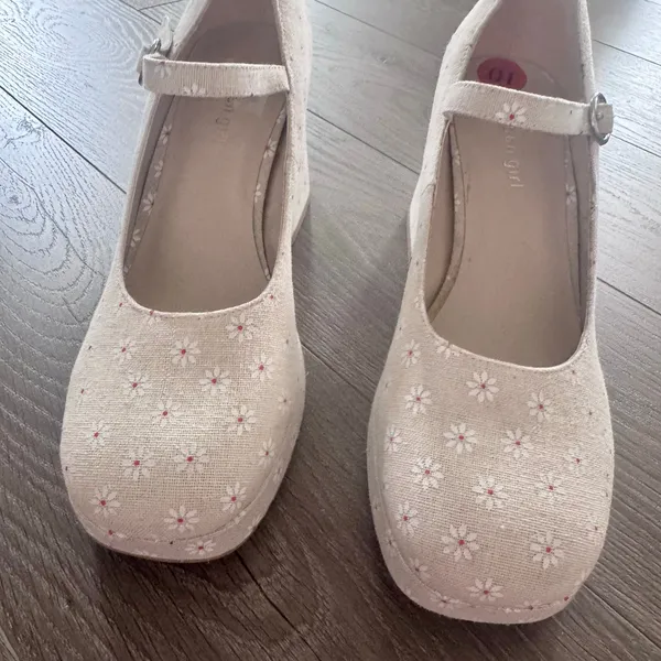 Madden Girl Mantel Mary Jane Platform Pump Daisy Ditsy Floral Coquette Lolita 10 - Image 5