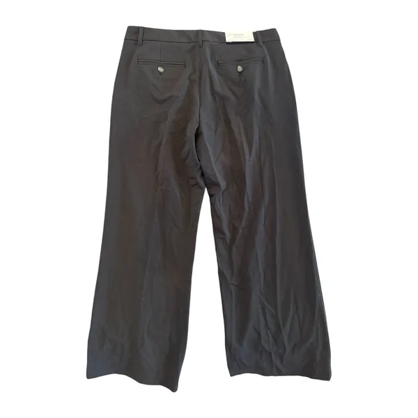 GAP Trouser Pants Size 6 Ankle Black GapStretch Career Wide Leg NWT - Image 7