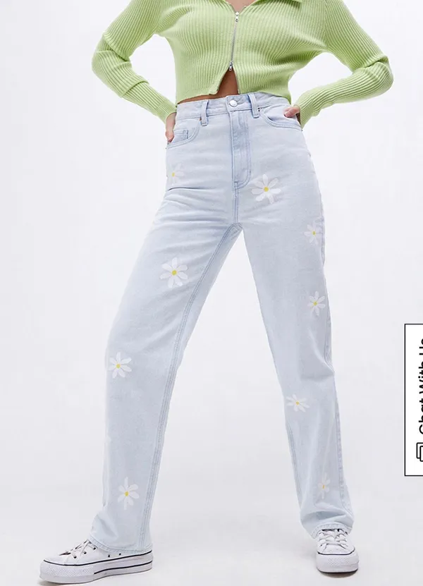 PacSun 90s Boyfriend Daisy Jeans - Image 2