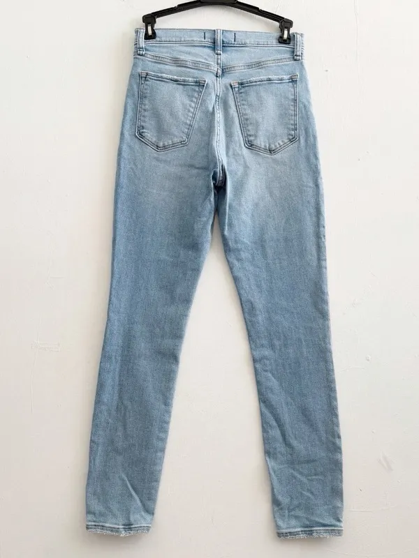 Abercrombie & Fitch Super Skinny Jeans Womens 2/26 Blue Denim Comfort High Rise - Image 5