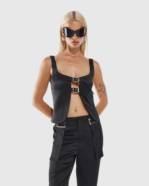 Revolve By Dyln Ellis Top Black - Image 6