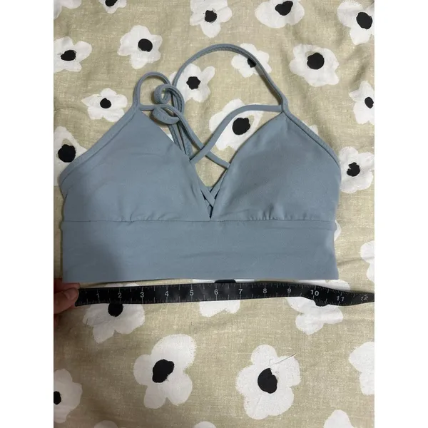 Lululemon light blue sports bra - Image 4