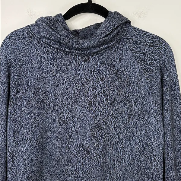 Lululemon Pick Up The Pace Long Sleeve Sweatshirt Luon Womens Size 10 Blue Black - Image 4