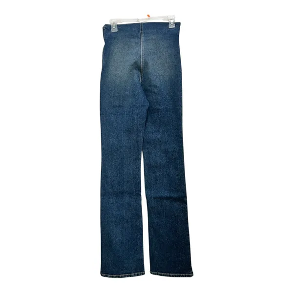 EB DEMIM Split Hem Jegging size Medium with side zipper slit hem NWT Tommy wash - Image 5