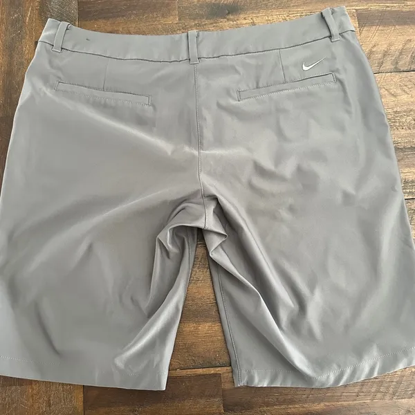 Nike Gray Bermuda Shorts Tailored Knee-Length - Image 3