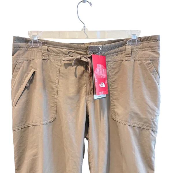 The North Face Horizon Tempest Pants Dune Beige Outdoor Hiking Womens 12 Regular - Image 2