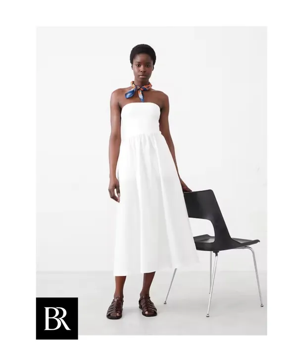 Banana Republic Cotton Midi Dress - Image 2