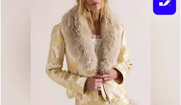 Free People Fur Jacket Faux - Image 2