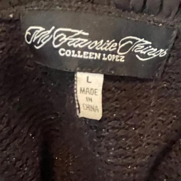 My Favorite Things Cardigan Sweater Black‎ Black Size L - Image 6