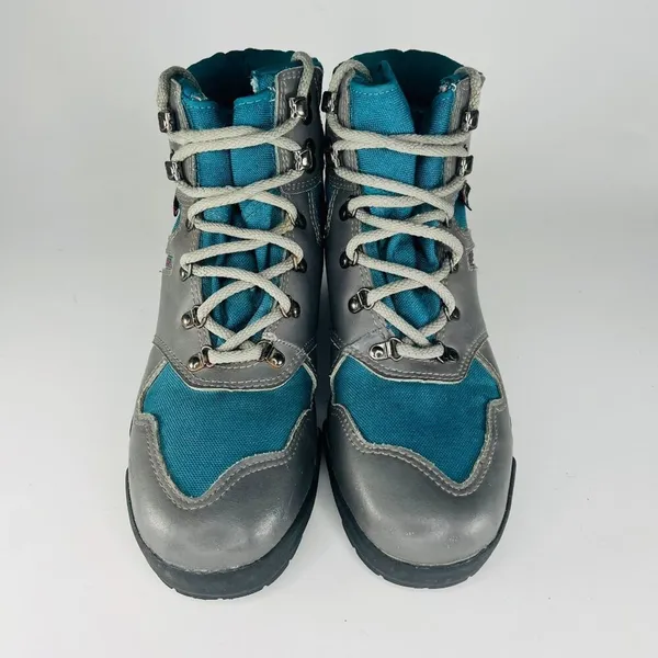 Merrell Air Cushion Thinsulate Mid Hiking Boots Shoes Trail Grey Blue Women 9 - Image 3