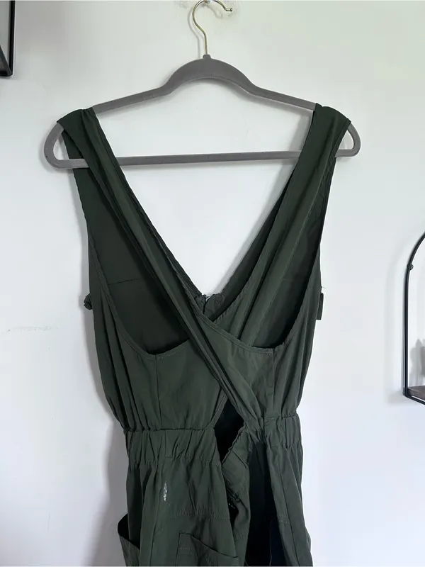 Free‎ People Green Free People Movement Back On Trek Romper Size Small - Image 6