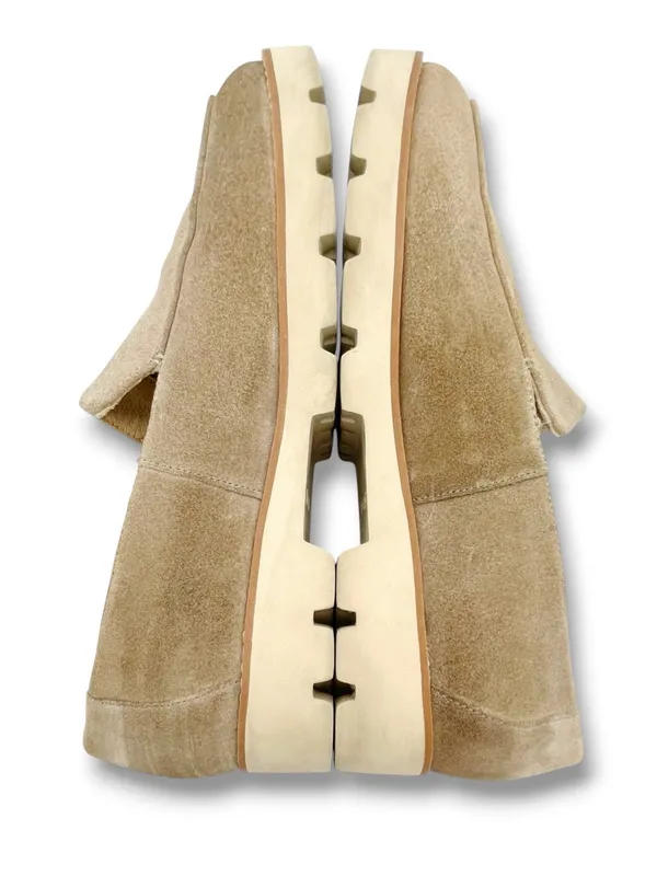Vionic Kensley Loafers Women’s Size 7.5 Taupe Suede Lug Sole Comfort Shoes - Image 12