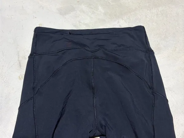 Lululemon Black final lap crop Athletic Leggings 8 - Image 7