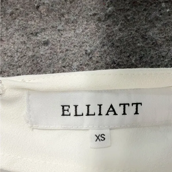 Elliatt | Harley‎ Dress In Ivory With Feathers Size XS - Image 15