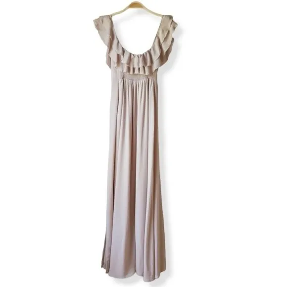 Show Me Your Mumu Emma Ruffle Maxi Dress sz S - Image 6