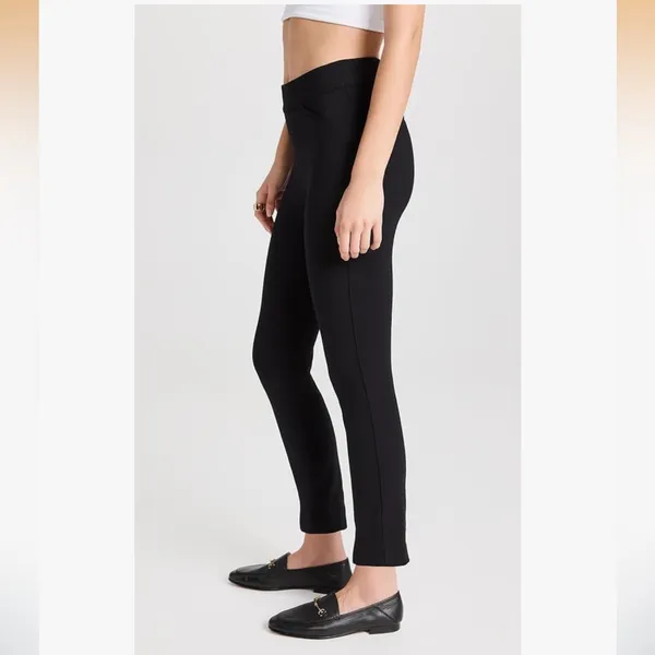 SPANX The Perfect Black Pant Ankle Backseam Skinny Pull On Ponte Travel Large - Image 3
