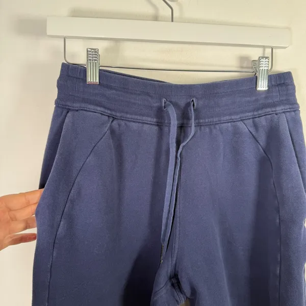 Lululemon‎ Scuba Hi Rise Jogger Sweatpants Navy Blue Comfort Lounge Womens 6 - Image 3