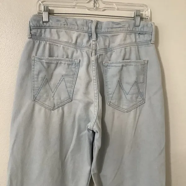 MOTHER The Pixie Tomcat Ankle Jeans Size 29 Pina Colada Mom Jeans Retro Casual‎ - Image 7