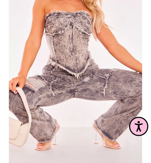 Pretty Little Thing Denim Set - Image 2