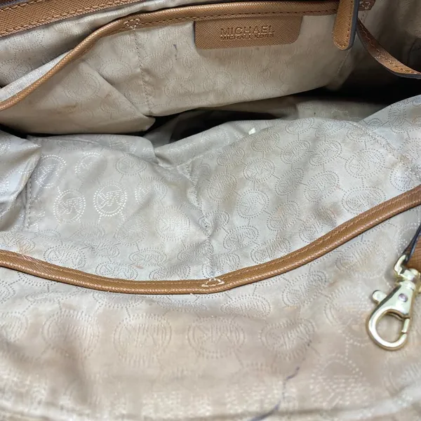 Michael Kors Medium Brown Leather Handbag - Image 10