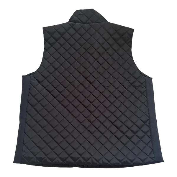 Cavalini Original Womens Black Quilted Vest Soft Sherpa Lining 3X Cottage Cabin - Image 9