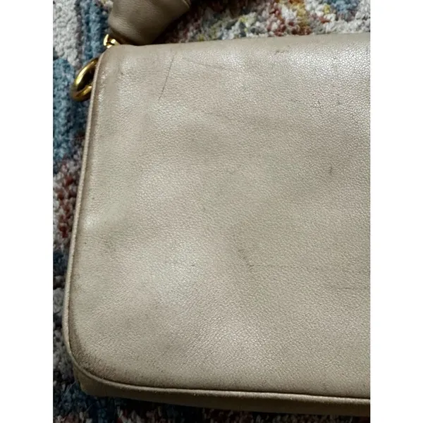 Tory Burch Beau Leather Wristlet Tri Fold Wallet - Image 8