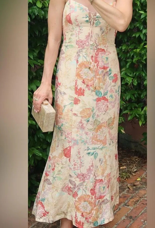 Significant Other Floral Dress - Image 4