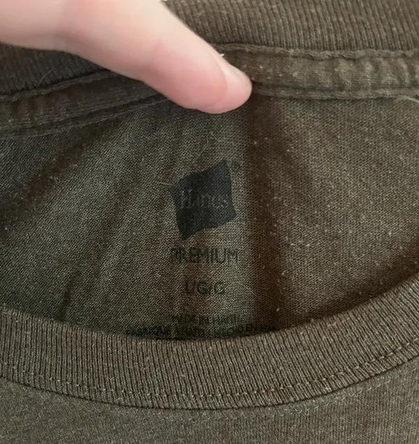 Hanes Brown T Shirt - Image 2