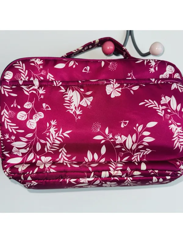 Lug Rider Flourish Berry Travel Bag Cosmetics Luggage BrokenStrap Organizer RFID - Image 2