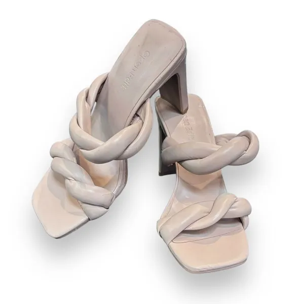 Open Edit‎ Womens Size 5.5 Beige Nude Heels - Image 5