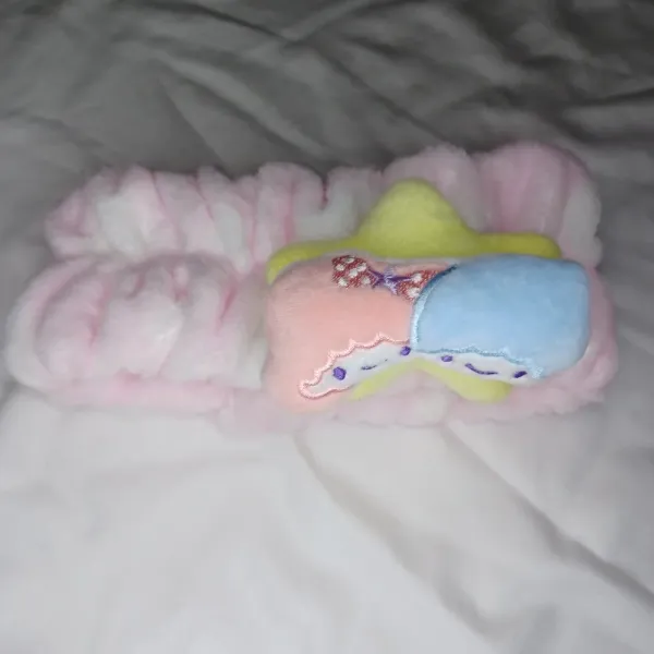 The Creme Shop X Sanrio Little Twin Stars 3D Teddy Spa Headband NWOT - Image 2