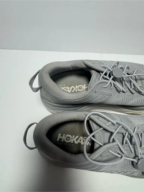 Hoka One One Bondi 7 Women's 9.5 Gray - Image 3