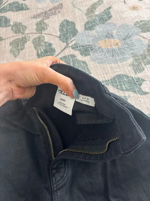 Rolla's Coated Leather Jeans - Image 6