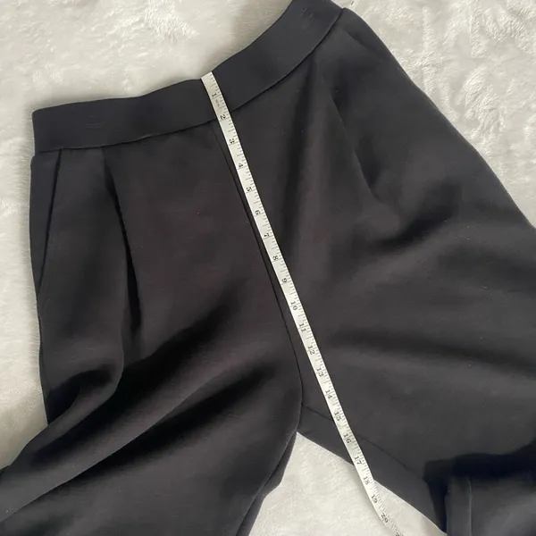 ALALA Black Phoebe Trousers Pleated Athleisure Joggers Small - Image 9