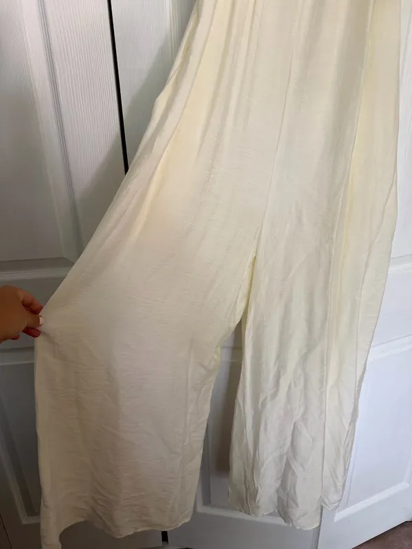 Amazon Open Back Wide Leg Jumpsuit - Image 5
