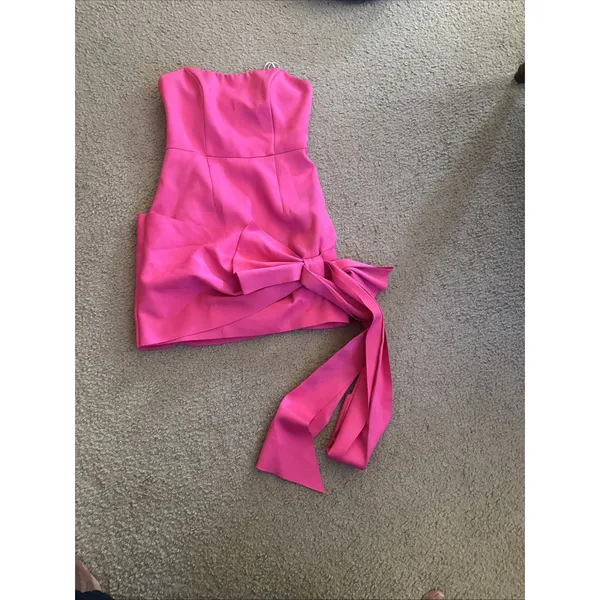 Elliatt Rays Mini Dress in Fuchsia - Hot Pink night out occasion size S - Image 16
