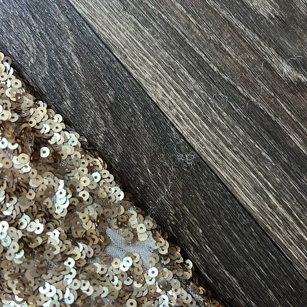 French Connection Gold Sequin Dress - Image 2