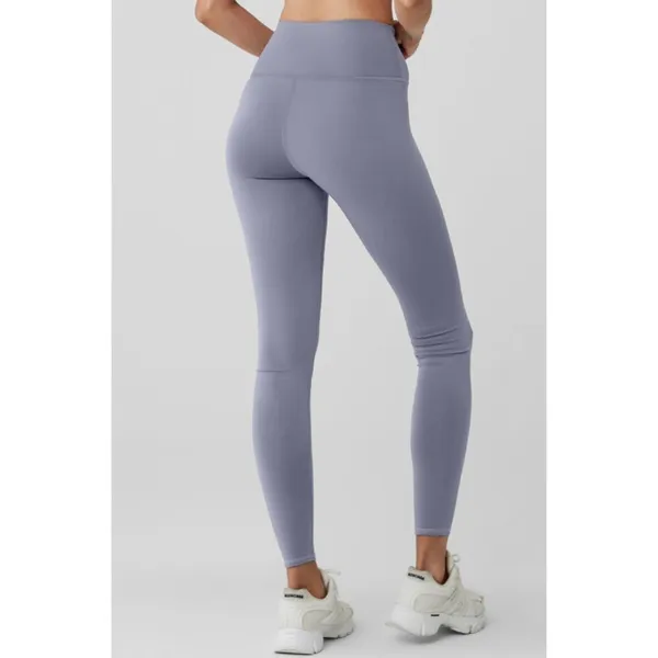 Alo High-Waist Airlift Leggings Fog Hi-Rise Waisted Tights Full-Length Skinny S - Image 2