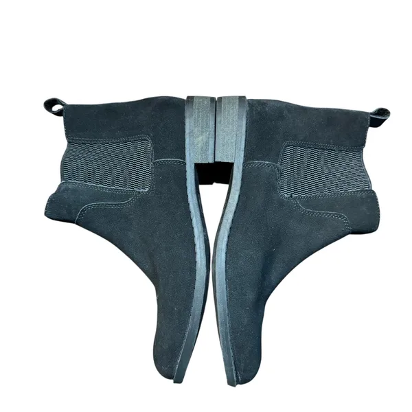 b.o.c Chelsea Boots Womens Size 8 Black Leather Upper Memory Foam Ankle‎ Pull On - Image 7