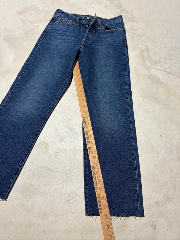 Levi Strauss Levi’s premium denim wedgie straight 26 - Image 5
