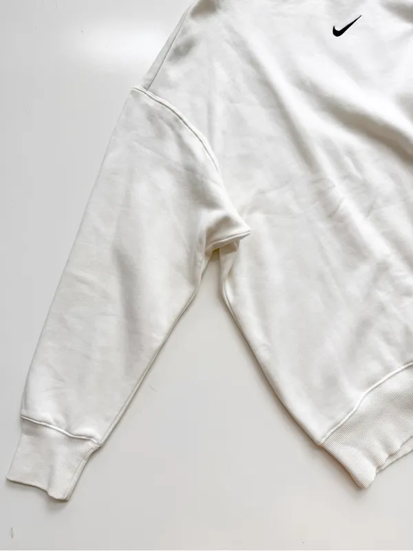Nike Oversized Phoenix Fleece Size Large - Cream - Image 4