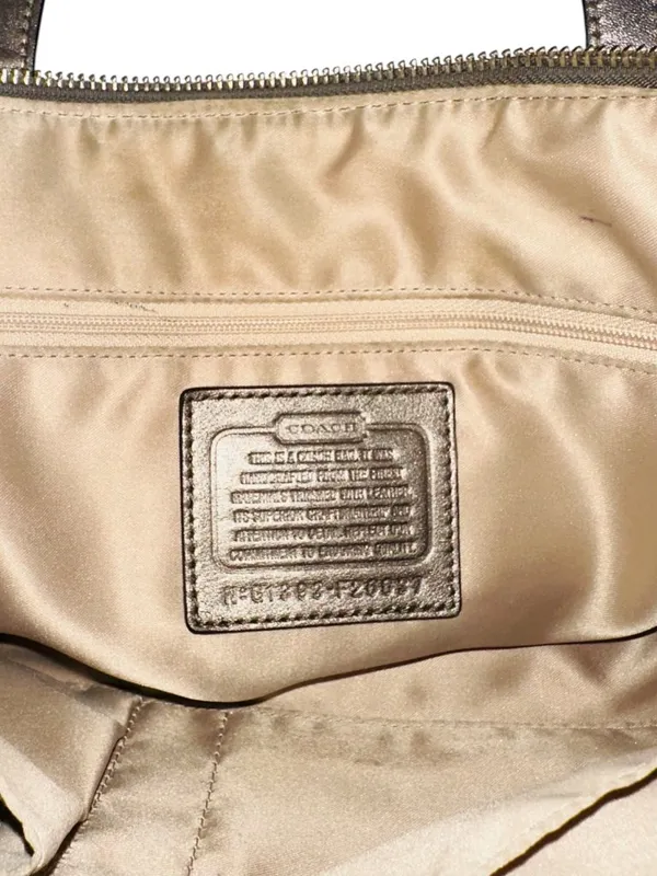Coach Taylor Snake Print Satchel - Image 10