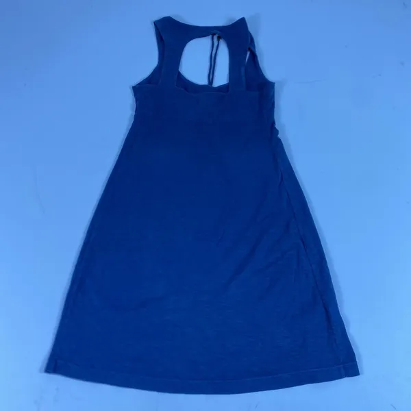 Tommy Bahama‎ Tank Sundress Womens XS Blue 100% Cotton Empire Waist Racerback - Image 9