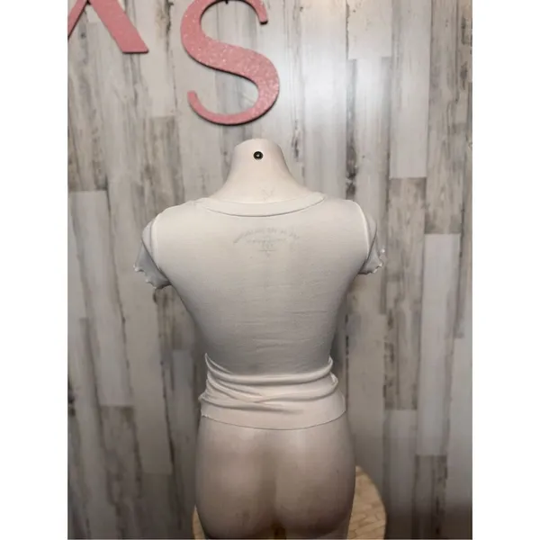 THE OG TEE COLLECTION shrunken white top size XS - Image 4
