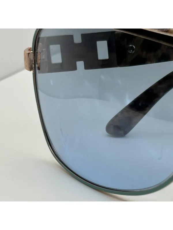Rocawear Shield Sunglasses Blue Lenses Tortoise Arms - Image 13
