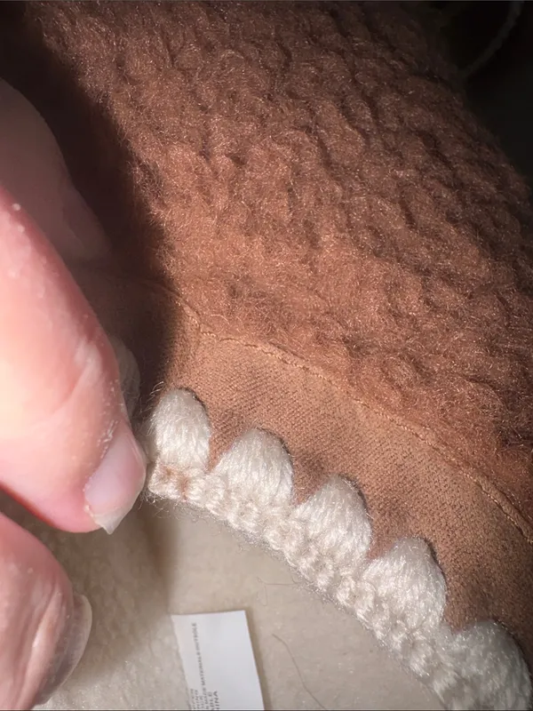 Auden Brown Fuzzy Sherpa-Lined Mules - Image 9