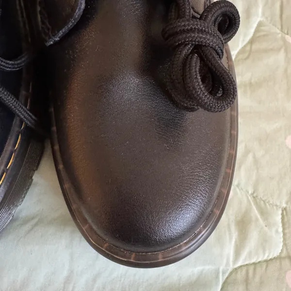 NEW Dr. Martens. Zavala Black Leather Boots Womens size 8 - Image 8