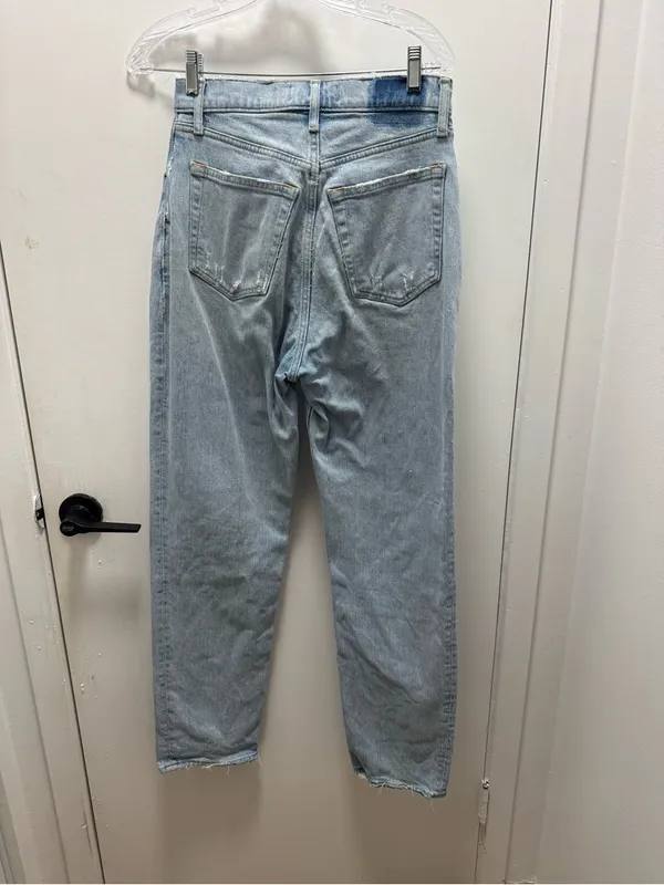 Abercrombie and Fitch The Dad High Rise 26 Light wash Curve Love - Image 8