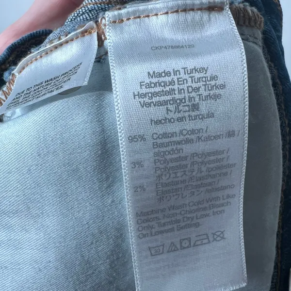 Madewell 90's Straight Jeans Size 25 - Image 5